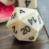 white bone d20