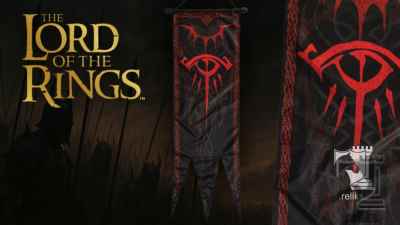 The Lord of the Rings Sauron War Banner