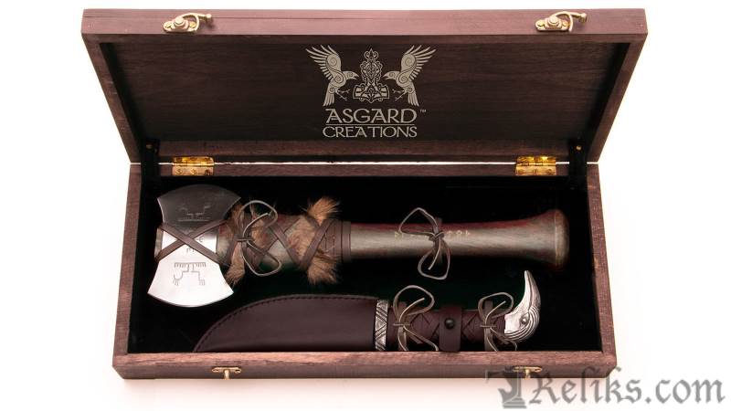  Asgard Creations Axe & Knife Boxed Set