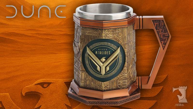 Dune House Atreides Sculpted Mug