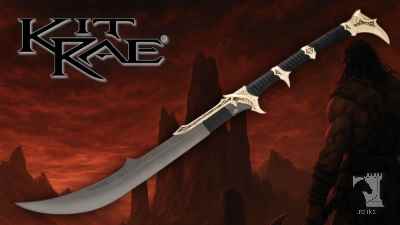 Kit Rae Savathos Mithrodin Gold War Sword