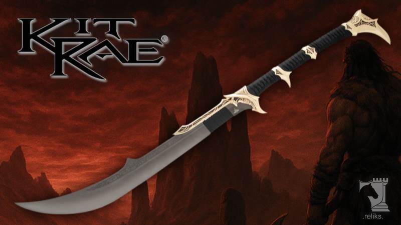 Kit Rae Savathos Mithrodin Gold War Sword