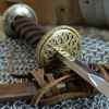 historical rondel dagger detail