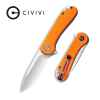 orange civivi elementum flipper knife