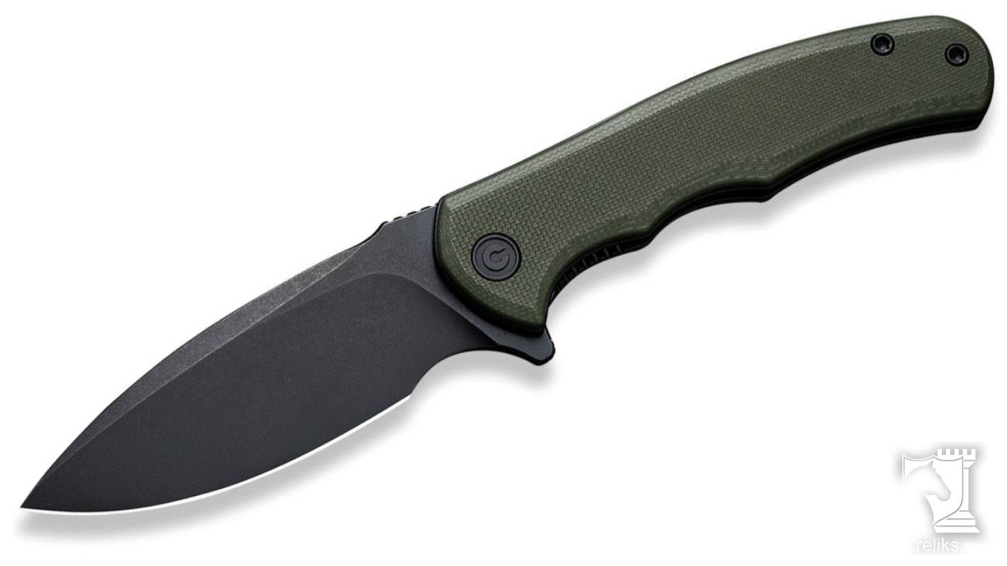 Mini Praxis Flipper Knife OD Green G10 Handle 