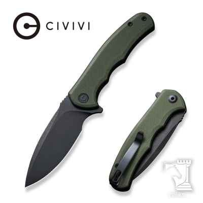 Mini Praxis Flipper Knife OD Green G10 Handle 
