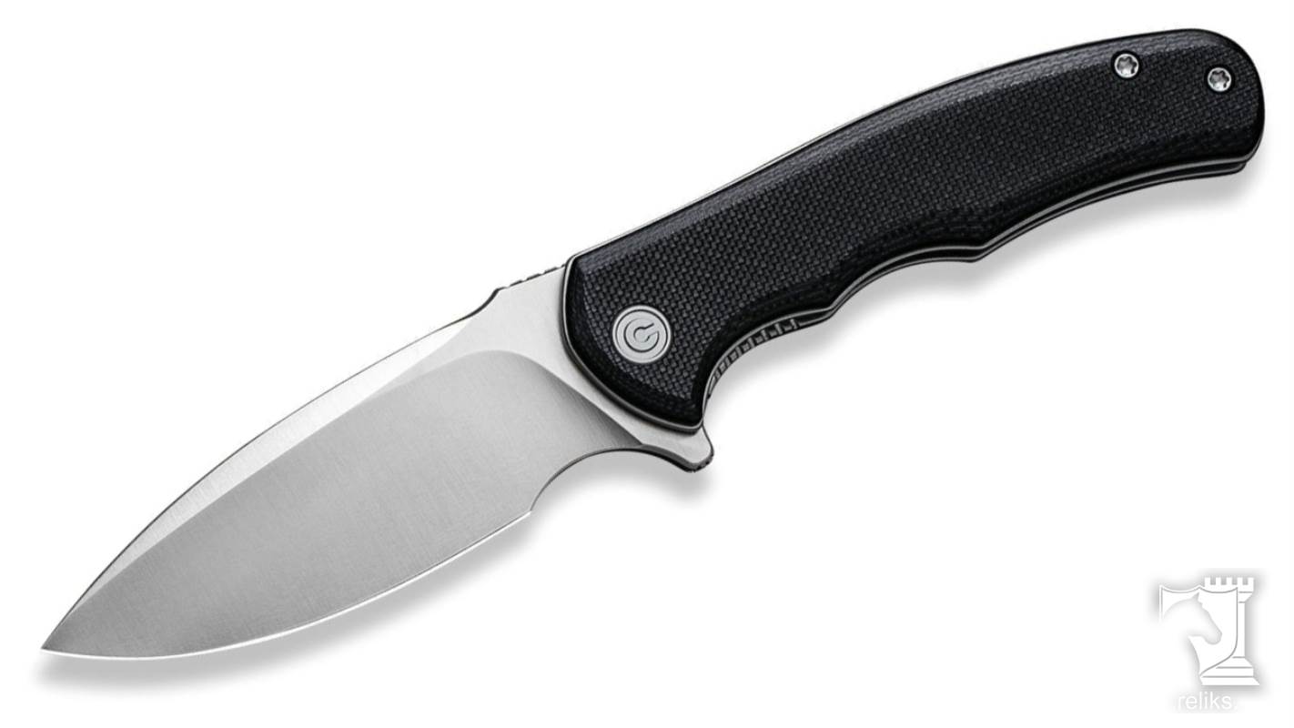 Mini Praxis Flipper Knife Black G10 Handle 