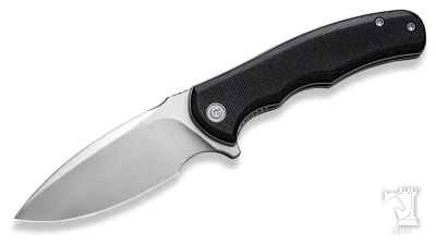 Mini Praxis Flipper Knife Black G10 Handle 