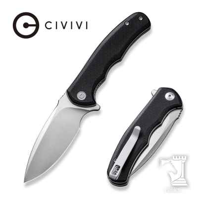 Mini Praxis Flipper Knife Black G10 Handle 