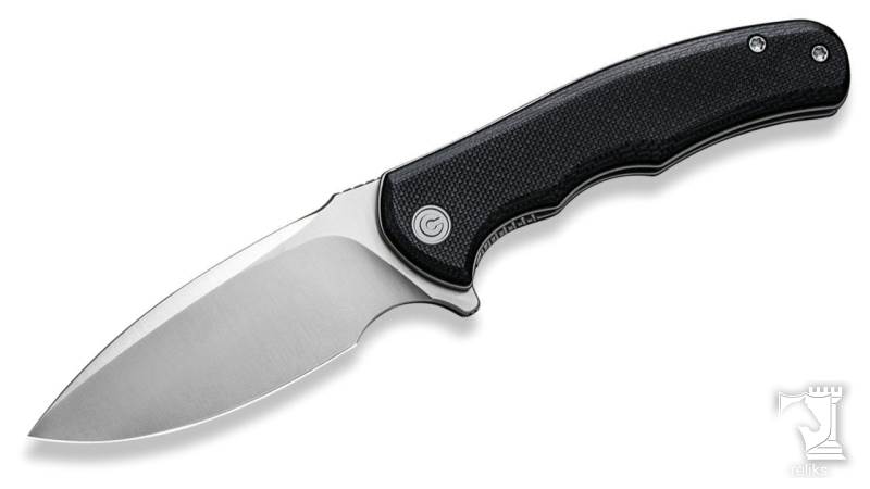 Mini Praxis Flipper Knife Black G10 Handle 