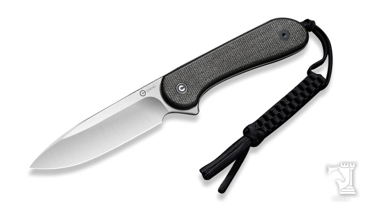 Fixed Blade Elementum Tactical Knife Dark Green Micarta Handle