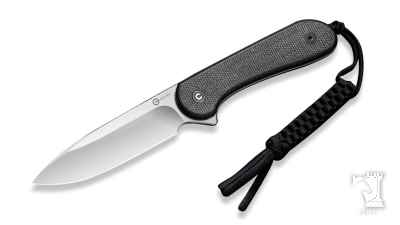 Fixed Blade Elementum Tactical Knife Dark Green Micarta Handle