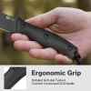 civivi stormridge fixed blade knife black g10 handle grip