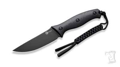 Stormridge Fixed Blade Knife Black G10 Handle