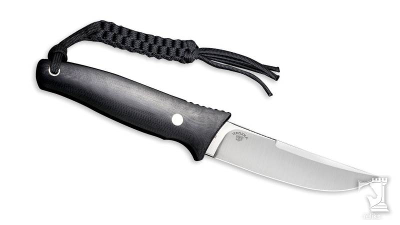Tamashii Fixed Blade Knife Black G10 Handle