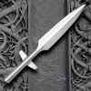 winged broad viking spear