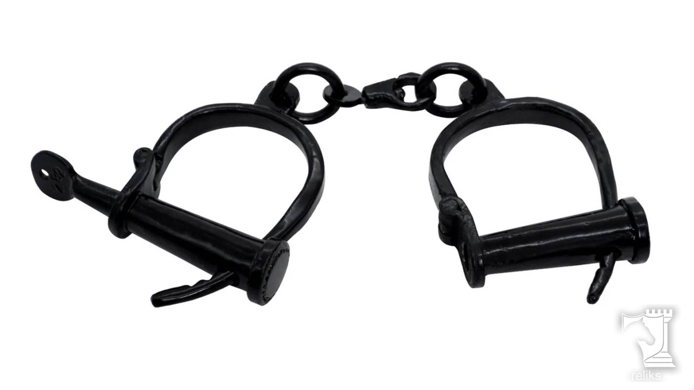 Hand Forged Iron Shackles