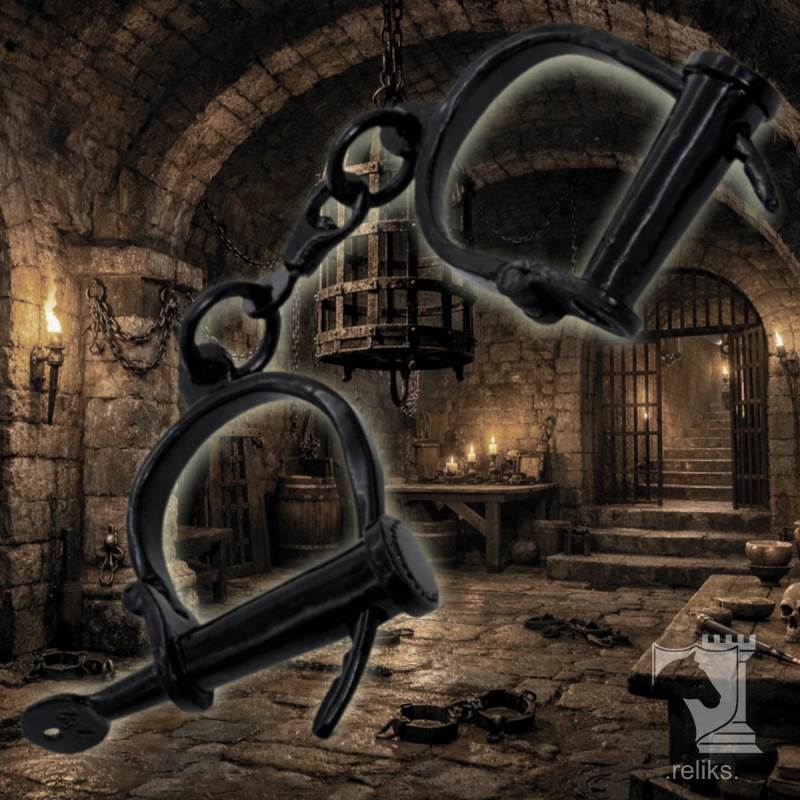 Hand Forged Iron Shackles