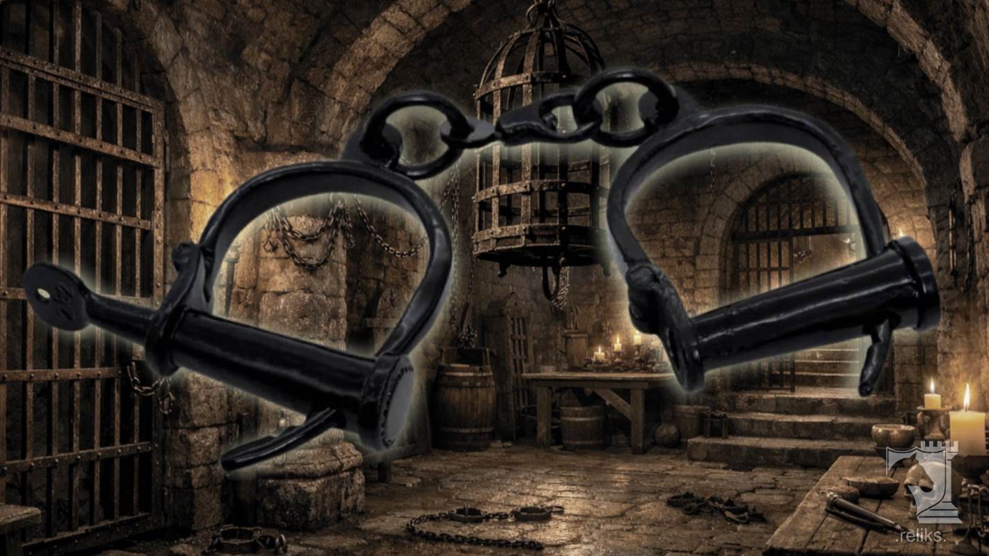 Hand Forged Iron Shackles