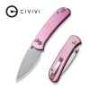 qubit button knife pink