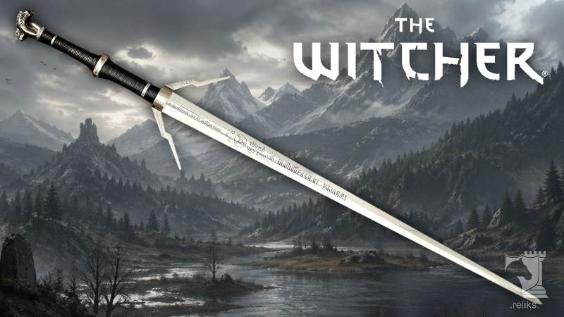 Geralt of Rivia's Silver Sword - The Witcher Sword