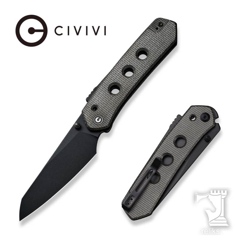 Vision FG Thumb Stud & Superlock Knife Micarta Handle