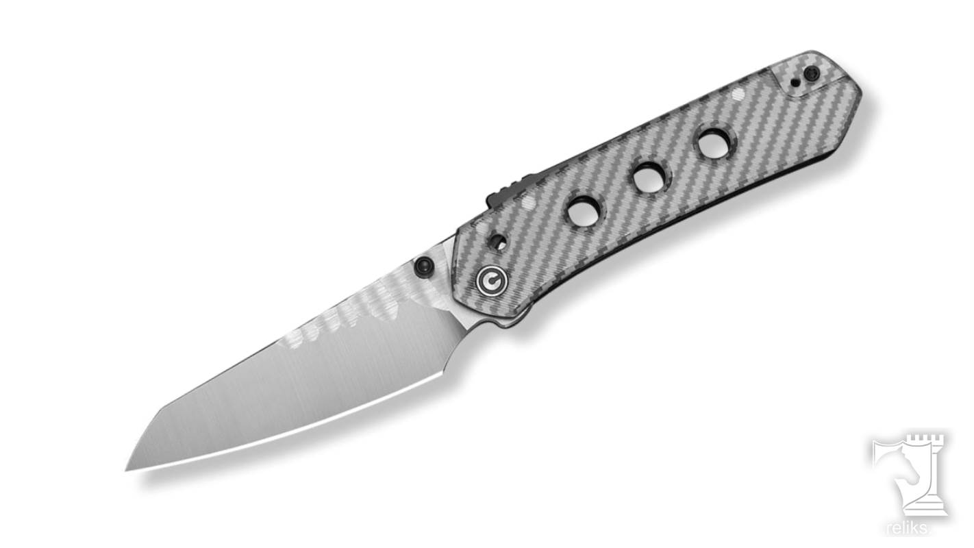 Vision FG Thumb Stud & Superlock Knife Polished Clear Lexan Handle