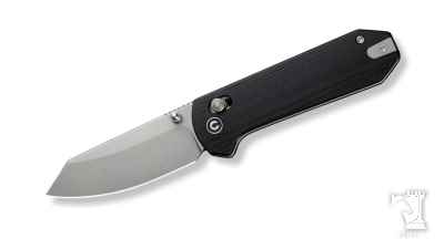 Yonder Thumb Stud & Crossbar Lock Knife Black G10 Handle