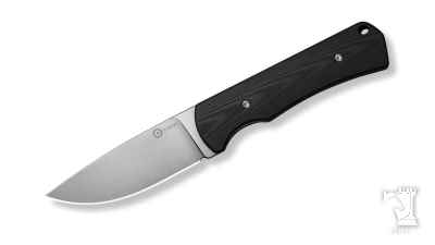 Jencks Fixed Blade Knife Black G10 Handle