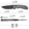 civivi brova black stonewashed finish