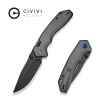 civivi brova knife gray aluminum handle