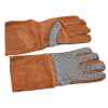 medieval leather warrior gloves