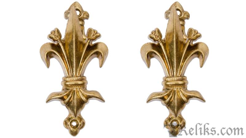 Fleur De Lis Sword Hangers